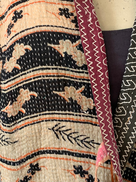 Kimono Kantha textiles no 4boho jacket š§„ no 11