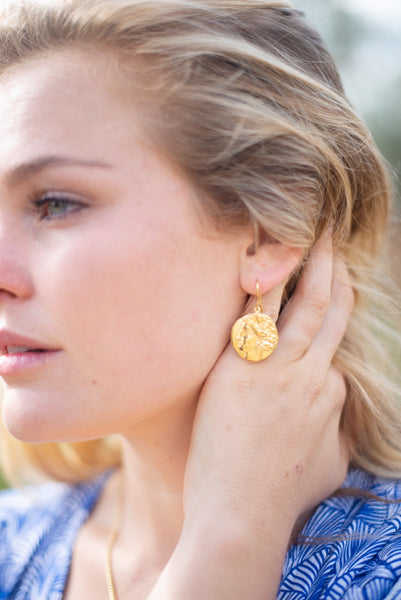 Tanit - goddess of Ibiza Earrings
