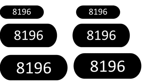 Printable Train Numbers for Train Costumes
