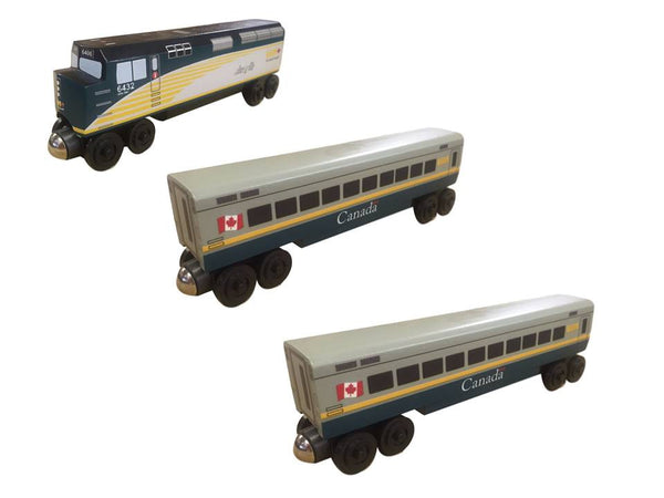 via rail model train set