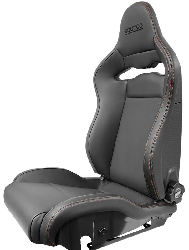 Sparco Seat SPX Special Black/Grey w/ Matte Carb - 00974ZMTNRGRSX – throtl