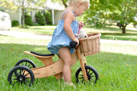 Kinderfeets Tiny Trike Bamboo