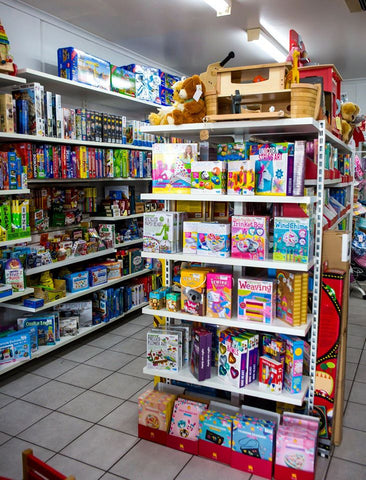 Inside Torquay Toys, photo by Little Black Rabbit Photography