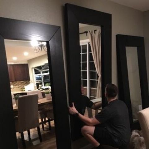 Oversized Wall Mirror