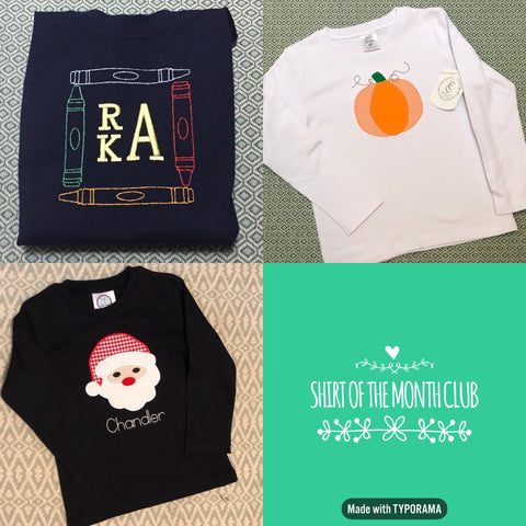 Four month shirt subscription