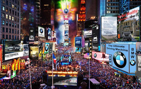 times square new year