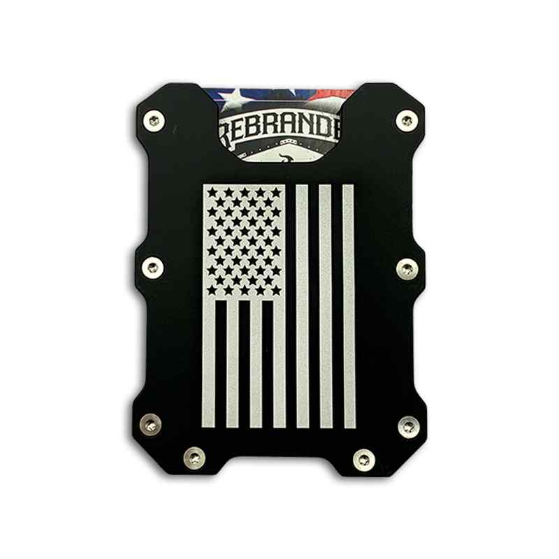 Geboorte geven Melodieus Amfibisch Rebranded Customs CG1 RFID Blocking Aluminum American Flag wallet -  Battlbox.com