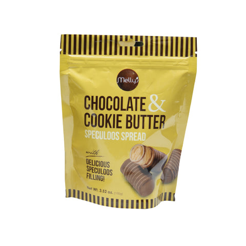 Melly's Chocolate and Cookie Butter Pouch 220g (12pcs)