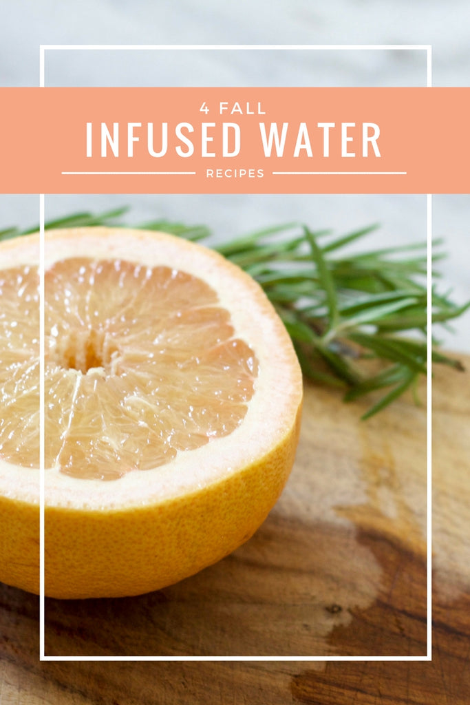 infused water for fall