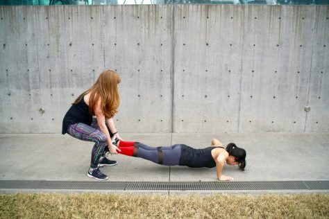 Wheelbarrow Push up and Deadlift