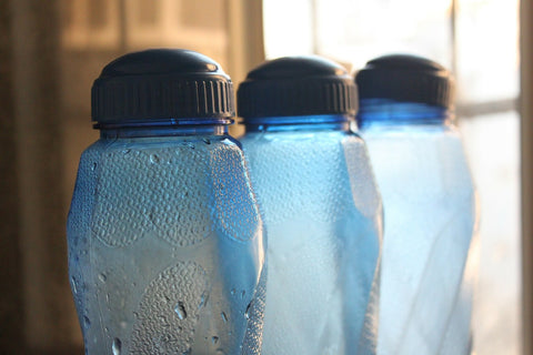 Plastic water bottles