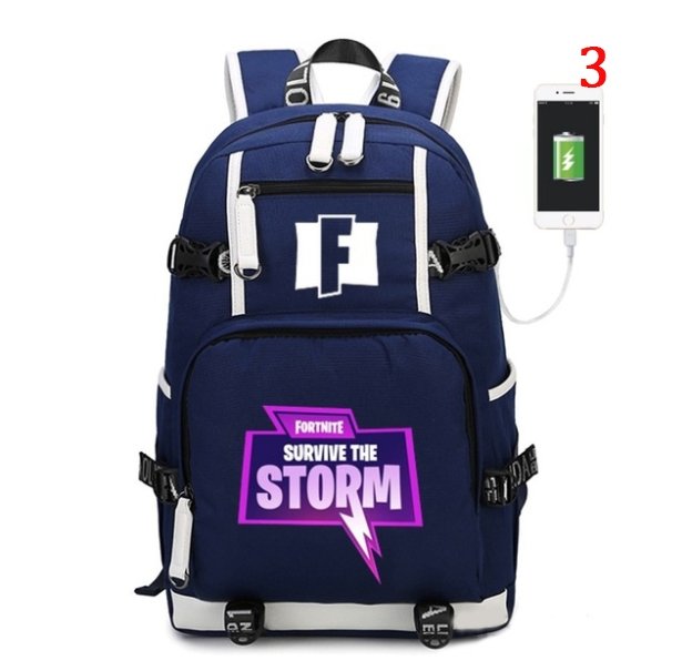 Fortnite Backpack With Usb Charging Port Fortnite Battle Royale Backpack With Usb Charging Port