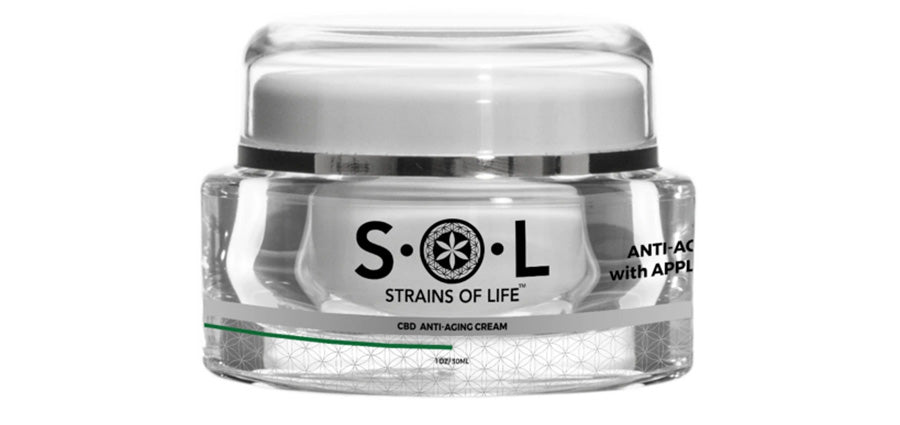cbd eye cream from sol.md. CBD anti-aging cream for sale.
