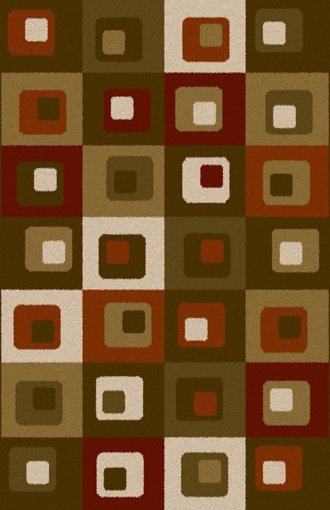 Justen Brown/Green Area Rug
