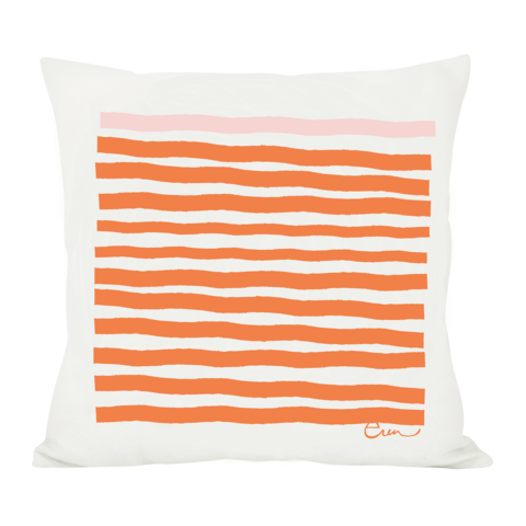 TWO COLOR CASCO PILLOW COVER