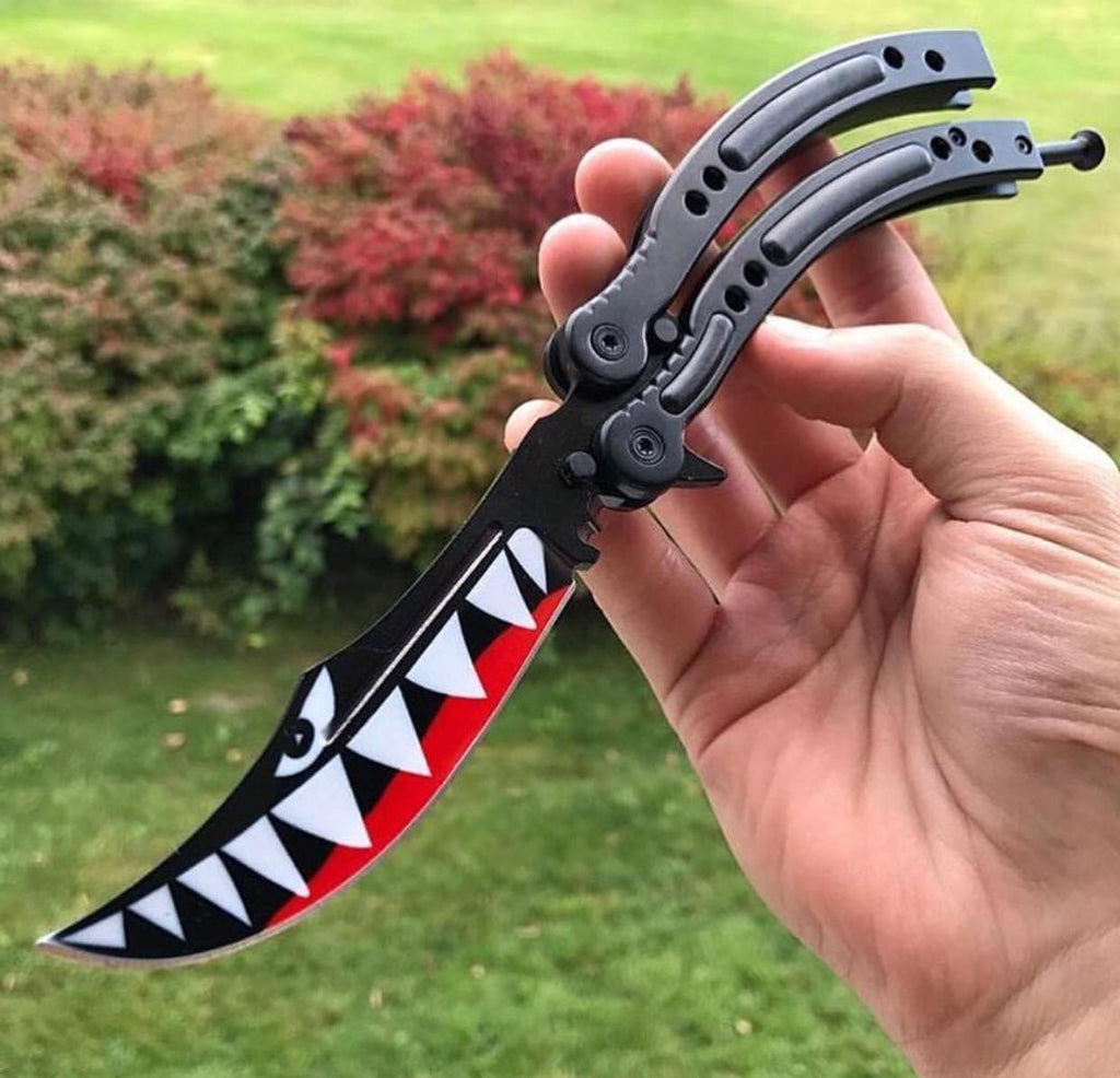 Colorful Butterfly Knife – Knife Legacy