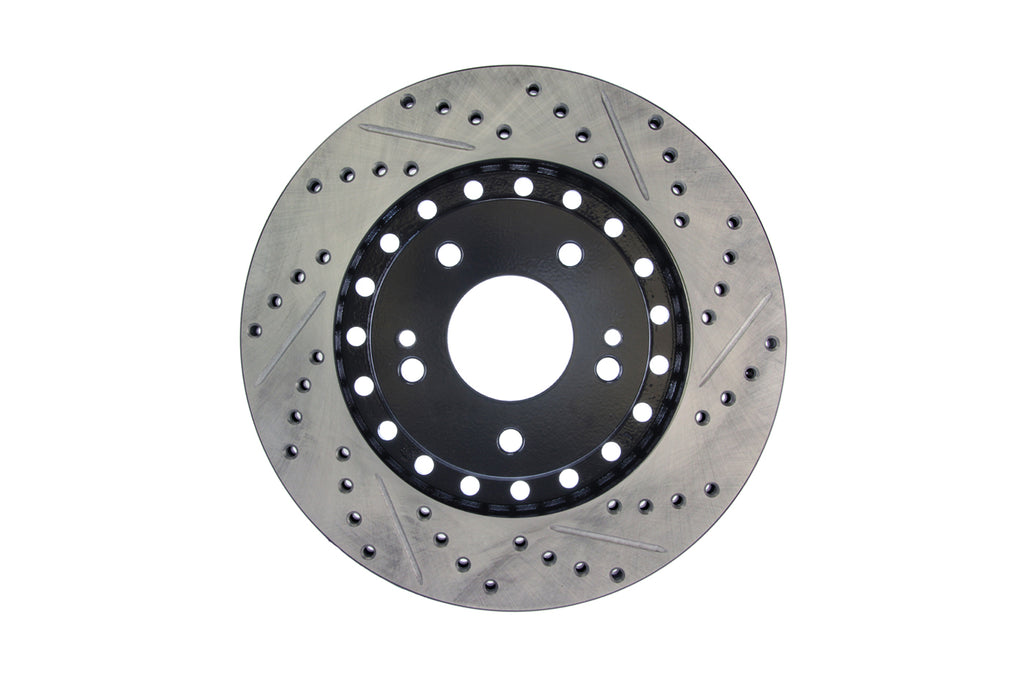 StopTech 126.46034SR Sport Slotted Brake Rotor; Rear Right 