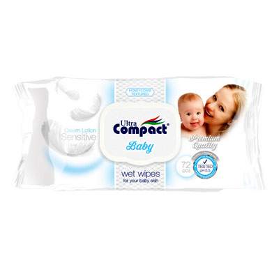 compact wet wipes