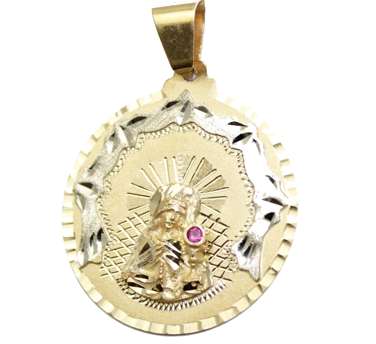 14k gold santa barbara pendant