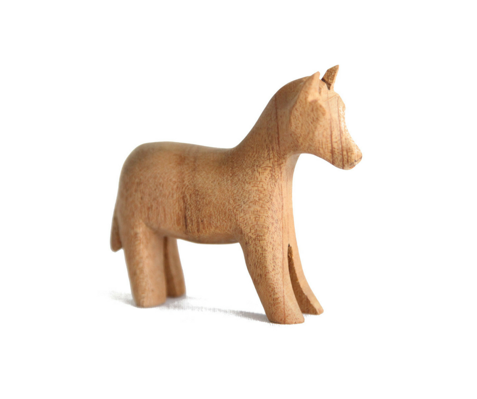 wooden animals