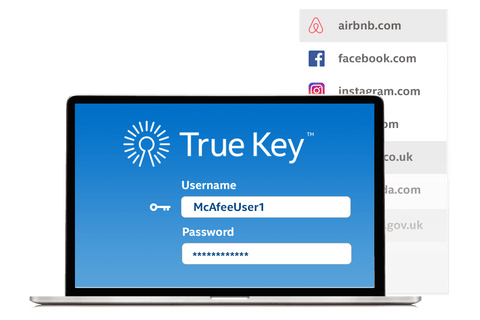 True Key - password manager
