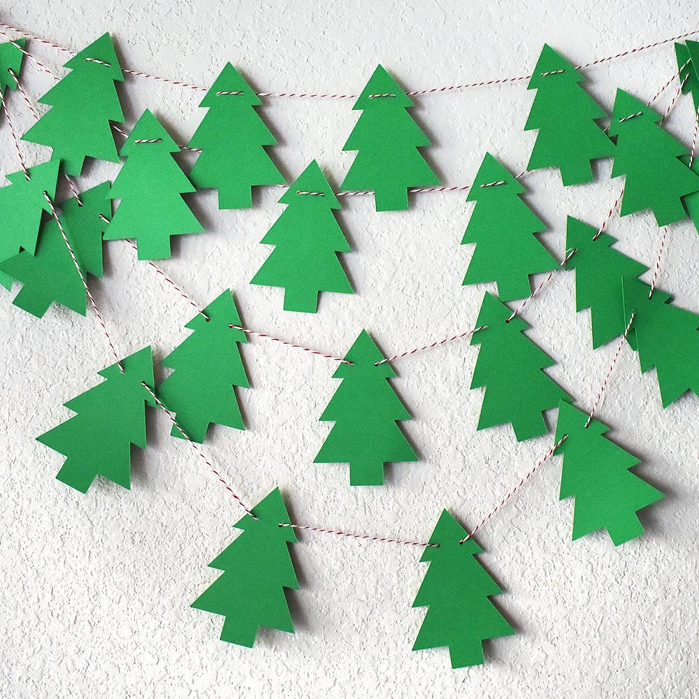 Christmas Tree Garland | Paper Sonata