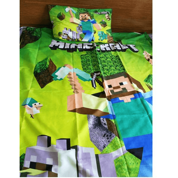 Minecraft Bedding Set Thurfy