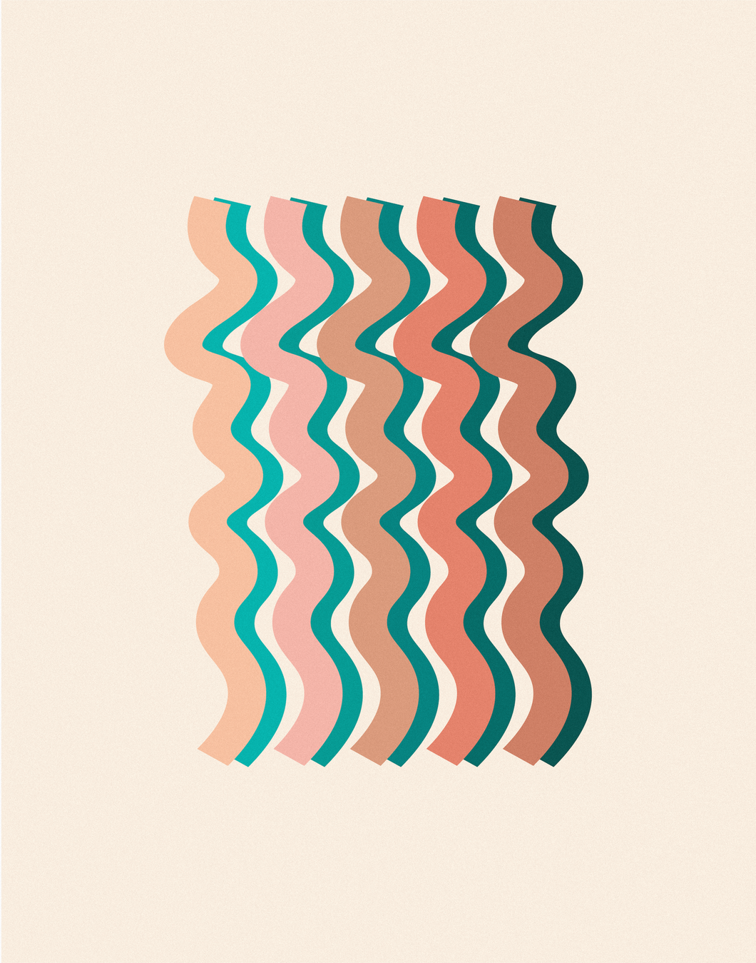 Waves Art Print