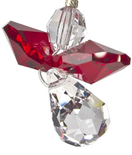 Crystal Guardian Angel, January Garnet
