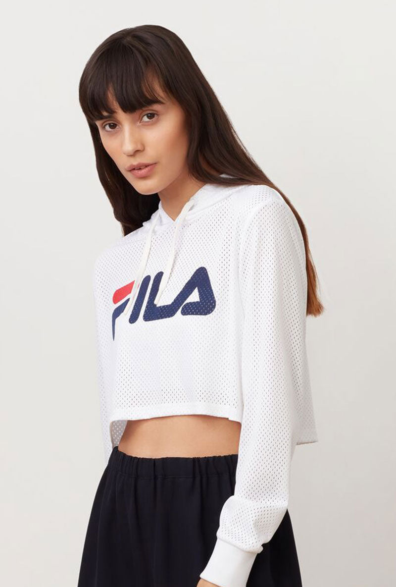 cropped hoodie fila