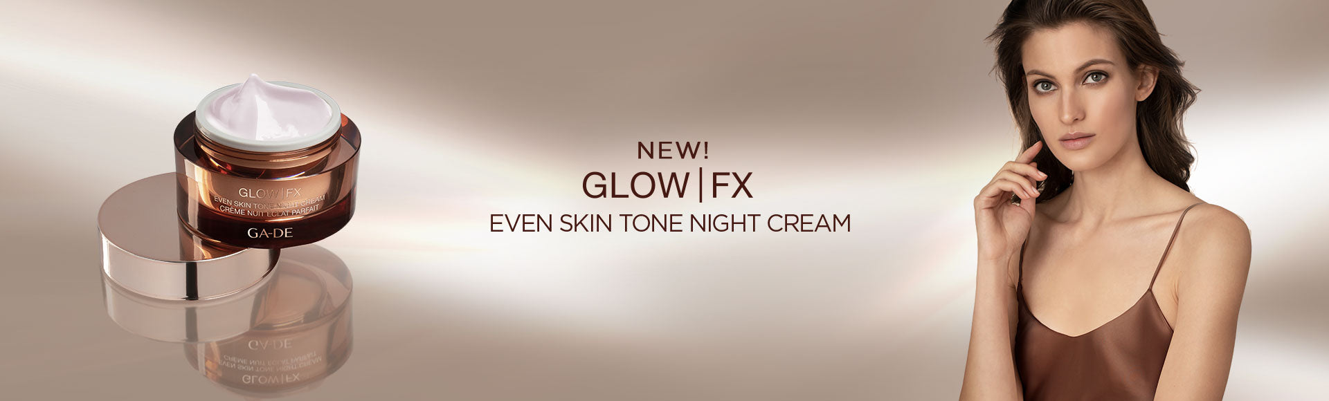 even tone brightening night cream banner