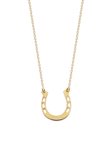 horseshoe necklace