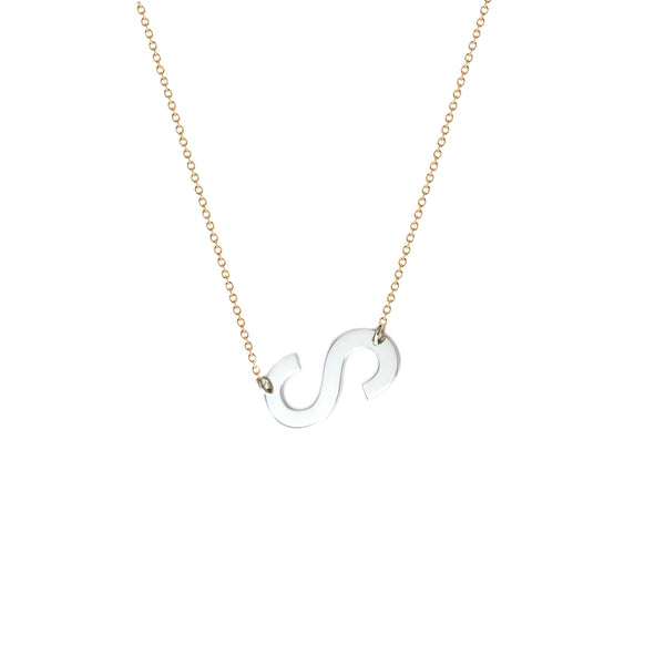 juno initial necklace