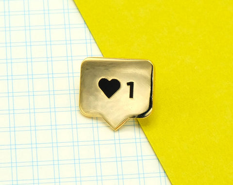 Heart Enamel Pin