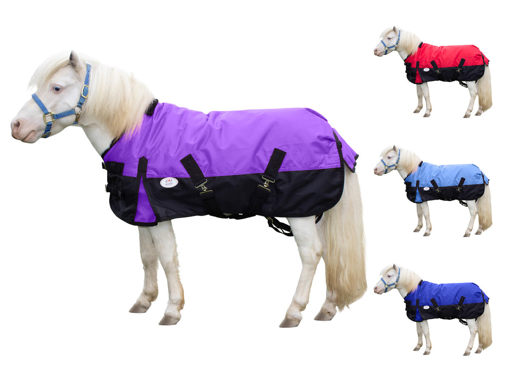 Standard Neck Barnsby Equestrian Waterproof Horse Winter Blanket/Turnout Rug 600 Denier with 200g Fill 