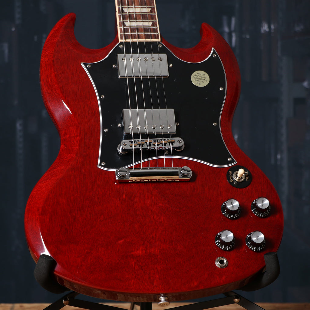 Gibson SG Standard Electric Guitar with Soft Case, Heritage Cherry