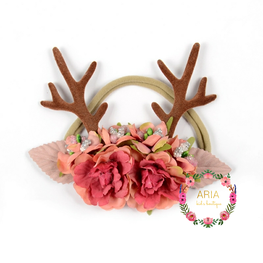 kids antler headband