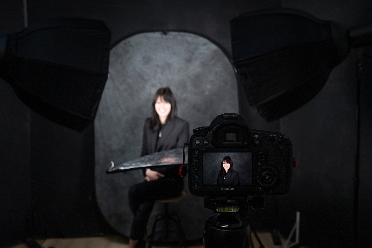 starting lighting kit for corporate headshots