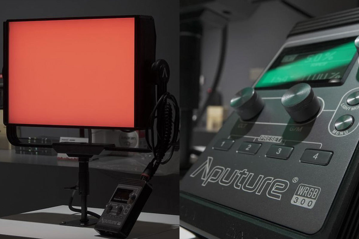 aputure wrgb led light