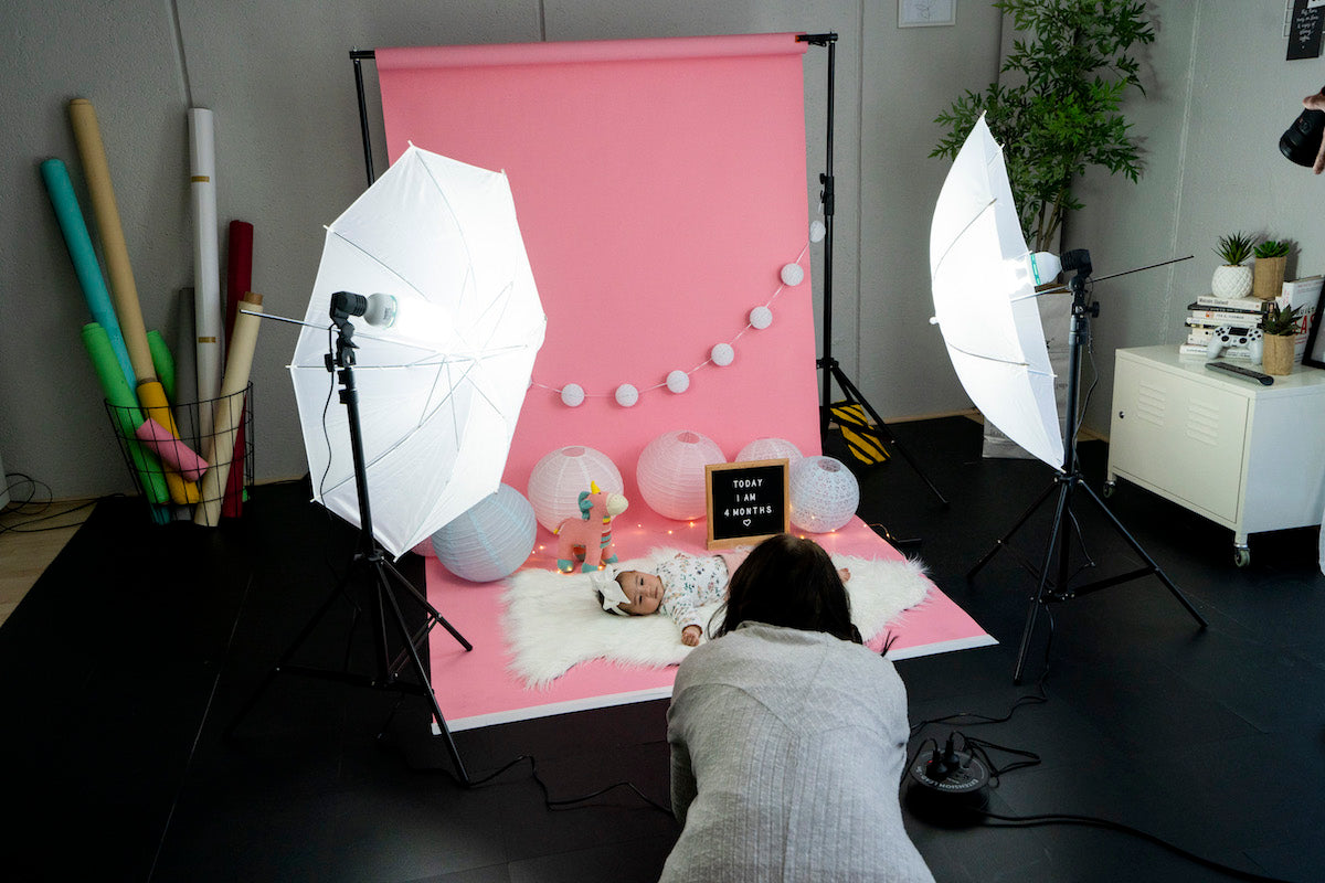 spectrum DIY newborn and baby photography lighting 'Twinkle Kit'