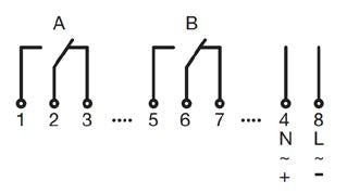 Sangamo 72201 Wiring Diagram