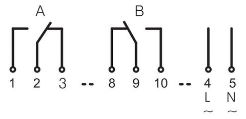 Sangamo 72213 NFC Wiring Diagram