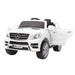 kids mercedes ml350 licensed electric ride on car white 1 4matic