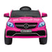 mercedes gle 63s kids electric ride on battery operated car with parental remote control pink front licensed amg 63 s 12v power wheels