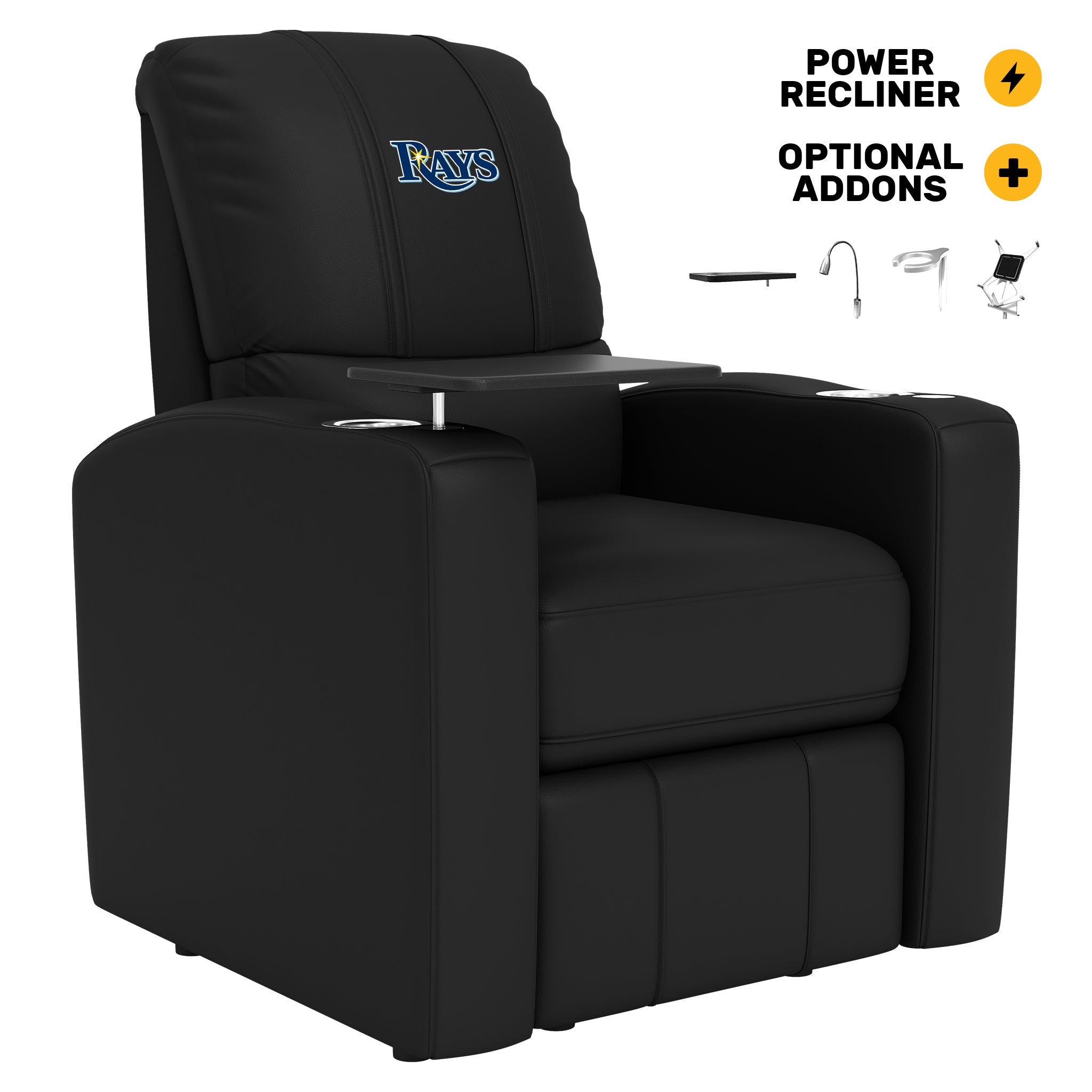 Tampa Bay Rays Logo Panel For Stealth Recliner – Zipchair Gaming
