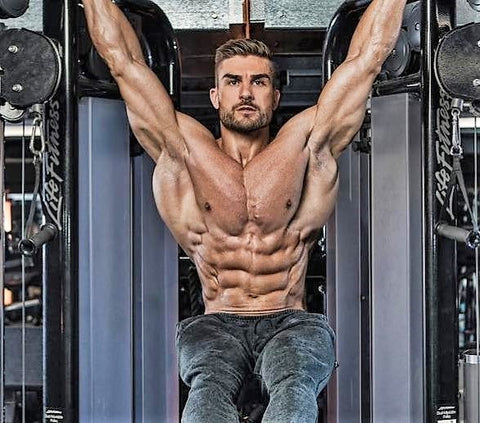 Do the hanging leg raise for six pack abs