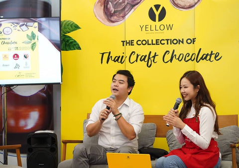 Thailand craft chocolate event by Yellow chocolate