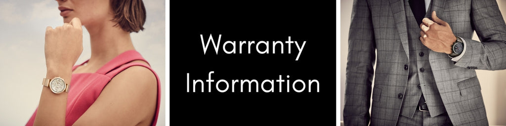 The Watch Factory Australia Warranty Information