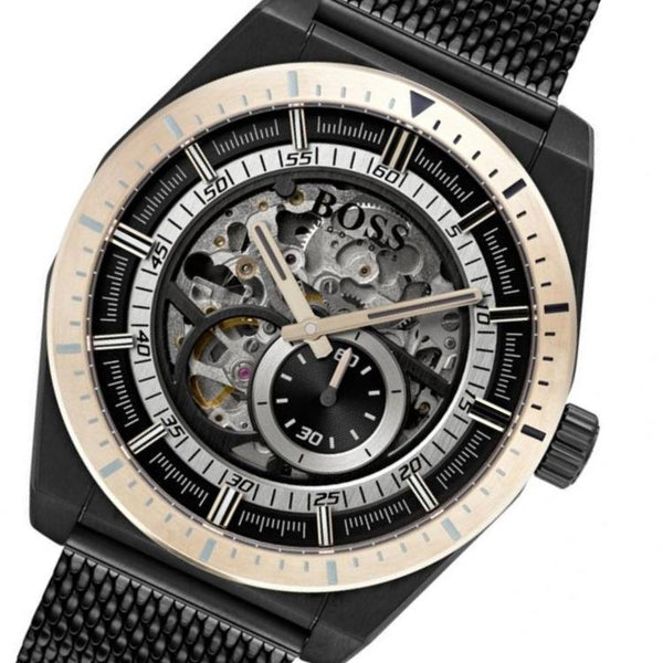 hugo boss watch skeleton