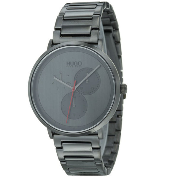 Hugo Guide Grey Steel Men's Watch 